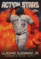 2023 Topps Chrome Update Action Stars #ASC25 Vladimir Guerrero Jr. Baseball Card