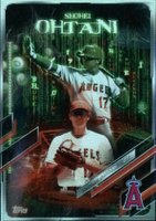 2021 Topps PROJECT70 #550 Shohei Ohtani Rainbow Foil Baseball Card