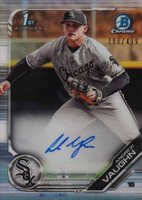 2019 Bowman Draft Chrome Draft Picks Autograph #CDAAV Andrew Vaughn Refractor Baseball Card
