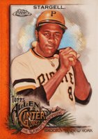 2022 Topps Allen & Ginter Chrome #63 Willie Stargell Orange Refractor Baseball Card