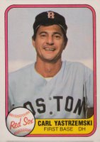 1981 Fleer #221 Carl Yastrzemski Baseball Card