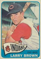 1965 Topps #468 Larry Brown Baseball Card