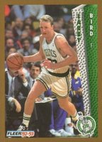 1992 Fleer #11 Larry Bird Basketball Card