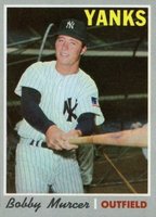1970 Topps #333 Bobby Murcer Baseball Card