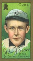 1911 Gold Borders Broadleaf Back #65 Johnny Evers Baseball Card