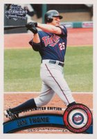 2011 Topps #253 Jim Thome Factory Set Limited Edition Baseball Card