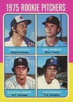 1975 Topps #618 Rookie Pitchers Baseball Card
