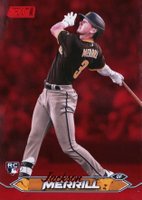 2024 Topps Stadium Club #50 Jackson Merrill Red Foil Baseball Card