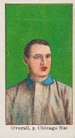 1909 American Caramel # Orval Overall Baseball Card