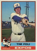 1976 Topps #397 Tim Foli Baseball Card
