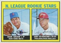 1967 Topps #587 N.L. Rookies Baseball Card