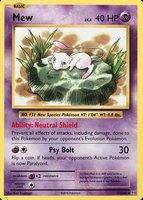 2016 Pokemon XY Evolutions #53 Mew Prerelease Kit TCG Card