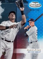 2017 Topps Gold Label #86 Aaron Judge Class 1-Blue Baseball Card