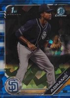 2019 Bowman Draft Chrome Sapphire Edition #BDC85 CJ Abrams Blue Baseball Card