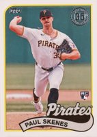 2024 Topps Update 1989 Topps Baseball #46 Paul Skenes Baseball Card