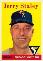 1958 Topps #412 Jerry Staley Baseball Card