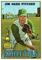 1967 Topps #90 Jim Nash Baseball Card