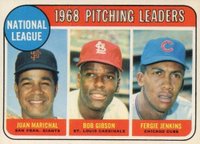 1969 O-Pee-Chee #10 N.L. Pitching Leaders Baseball Card