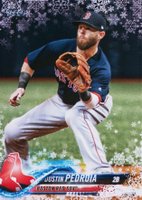 2018 Topps Holiday #149 Dustin Pedroia Baseball Card