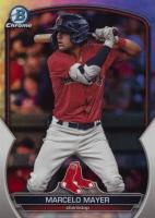 2023 Bowman Draft #BDC20 Marcelo Mayer Chrome-Refractor Baseball Card