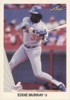 1990 Leaf #181 Eddie Murray Baseball Card