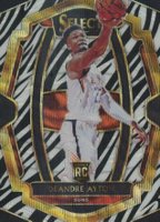 2018 Panini Select #102 DeAndre Ayton Zebra Prizm Basketball Card