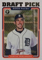 2005 Topps  #677 Justin Verlander 1st Edition Baseball Card