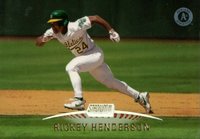 1999 Stadium Club #79 Rickey Henderson Baseball Card