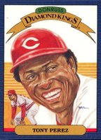1986 Donruss #15 Tony Perez Diamond Kings Baseball Card