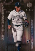 2022 Bowman Transcendent Collection Bowman Icons #11 Julio Rodriguez Running Baseball Card