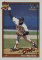 1991 Topps Desert Shield #708 John Mitchell Baseball Card