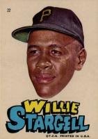 1967 Topps Pirates Stickers #22 Willie Stargell Baseball Card