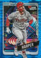 2024 Topps Chrome Cosmic #164 Bryce Harper Blue Moon Refractor Baseball Card