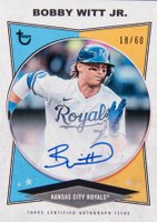 2023 Topps Brooklyn Collection Autograph #BW Bobby Witt Jr. Baseball Card