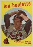 1959 Topps #440 Lou Burdette Baseball Card