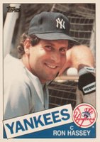 1985 Topps Traded #48T Ron Hassey Baseball Card