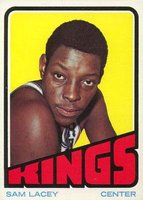 1972 Topps #63 Sam Lacey Basketball Card