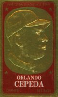1965 Topps Embossed #45 Orlando Cepeda Baseball Card
