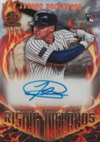 2024 Bowman Rising Infernos Autographs #RIAJD Jasson Dominguez Baseball Card