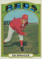 1972 Topps #121 Ed Sprague Baseball Card