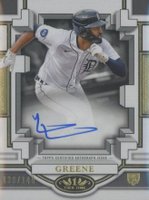 2023 Topps Tier One Break Out Autographs #BOARG2 Riley Greene Baseball Card