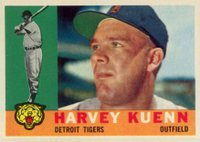 1960 Topps #330 Harvey Kuenn Baseball Card