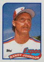 1989 Topps #647 Randy Johnson Baseball Card