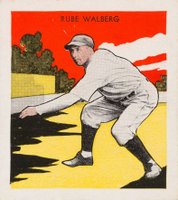 1933 Tattoo Orbit # Rube Walberg Baseball Card