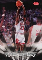 2007 Fleer Jordan Box Set-Playoff Highlights #PH11 Michael Jordan Basketball Card