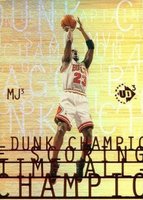 1997 UD3 MJ3 #MJ3-2 Michael Jordan Basketball Card