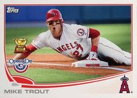 2013 Topps Opening Day #27 Mike Trout Baseball Card