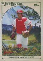 2023 Topps X Bob Ross the Joy of Baseball #87 Johnny Bench Baseball Card