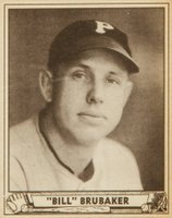 1940 Play Ball #166 Bill Brubaker Baseball Card