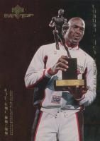 1999 Upper Deck MVP Jordan MVP Moments #MJ3 Michael Jordan Basketball Card